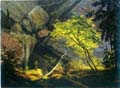 blechen_ karl_ felslandschaft mit moench_ um 1826